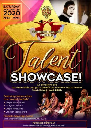 Surrender Inc. Talent Showcase